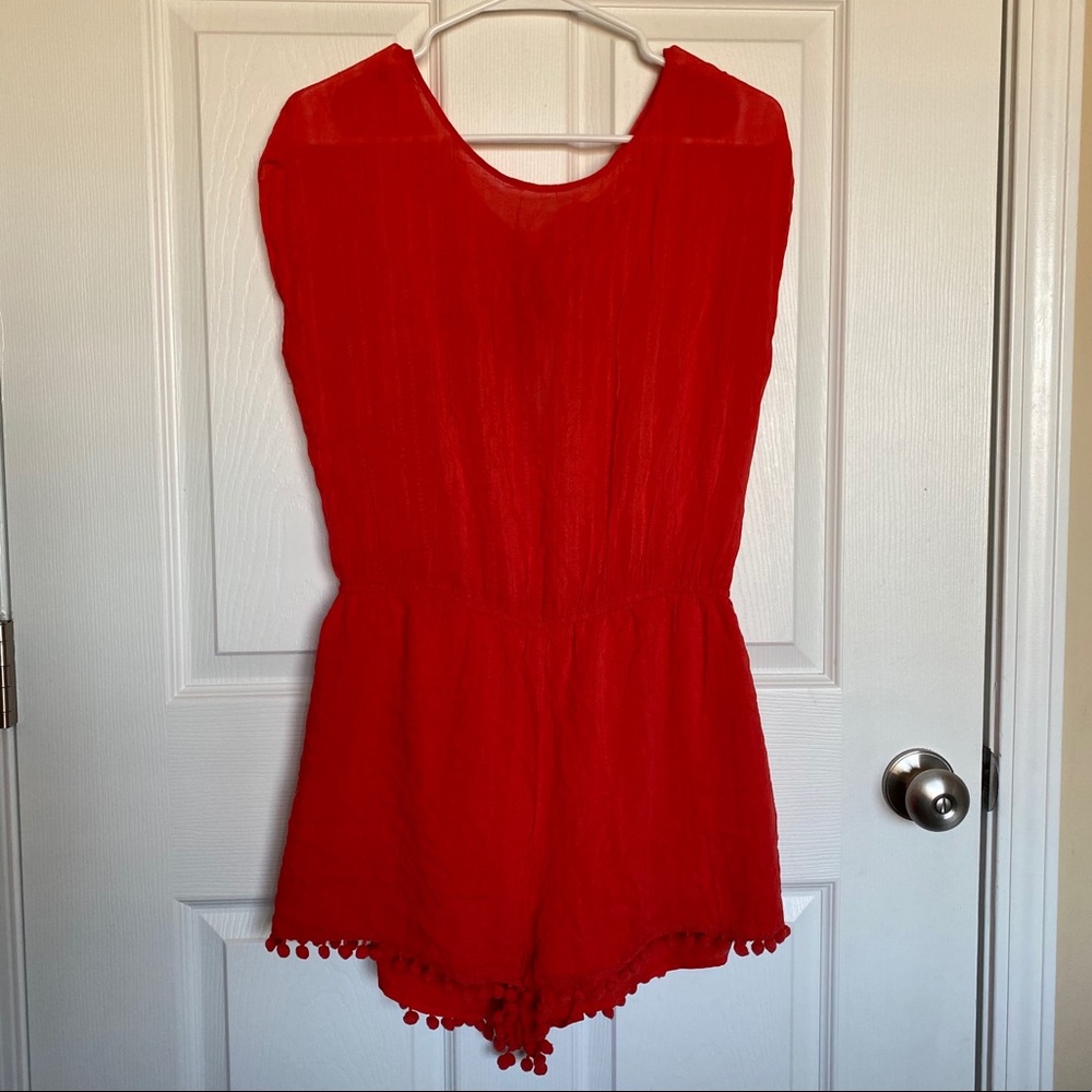 💫 BOGO Orange Romper